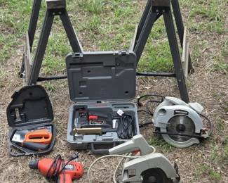 Assorted Woodworking Power Tool  Workshop Equipment Lot