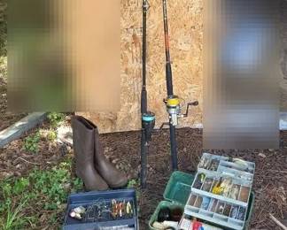 Rods, Reels, Tackle Boxes And More