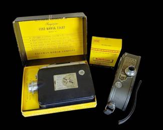Vintage Pair Of 8mm Film Cameras