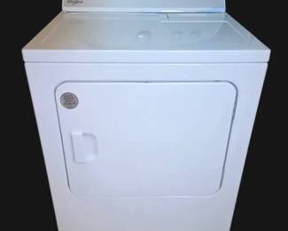 Whirlpool WED4815EW 7.0 cubic foot frontloading electric dryer.