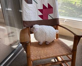 Quilt, rocking chair