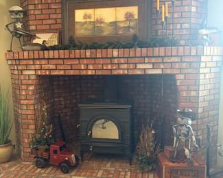 Framed art, metal art decor