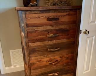 Lodge decor, dresser