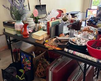 Suitcases, decor, seasonal