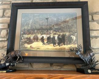 NRA decor, Dancing Bear decor