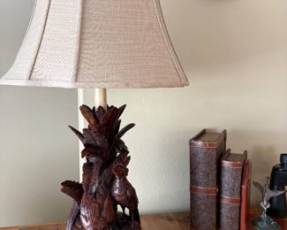 Table lamps, decor