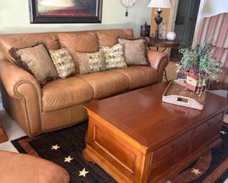 Leather furniture