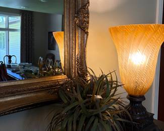 Accent mirror table lamps