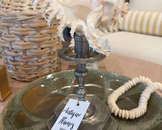 Vintage Godinger and shell