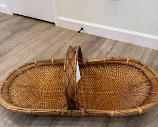 Antique Chinese Harvest rice basket 1900’s