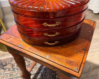 Vintage restored jewelry box
