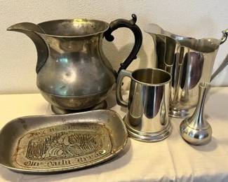 Pewter  Pewterlook Serving Ware