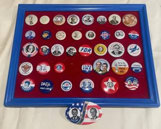 Vintage Political Pins