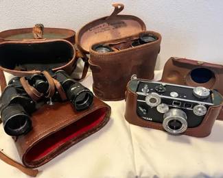 Cold War Era Camera  Binoculars