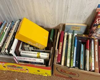 Mystery Book Lot Cook Books, Nature Books, Natural Geographic, Kids Books,  More
