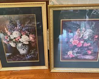 Large Floral Prints