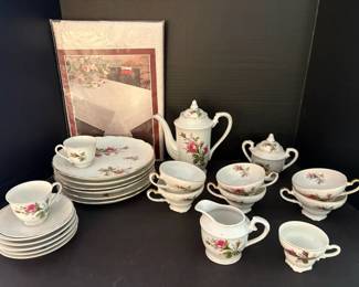Floral Tea Set