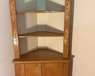 Drexel Corner Cabinet