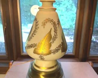 Porcelain Hand Painted Lamp, 3way