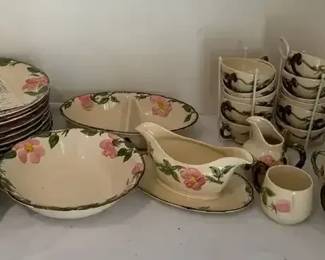 Franciscan Desert Rose Dish Set