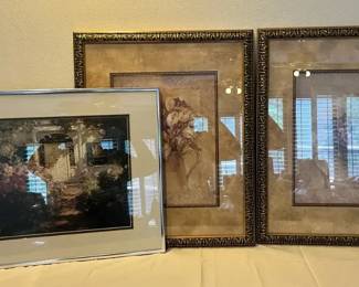 Framed Floral Prints