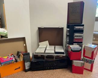 Pioneer Stereo Double Cassette Deck  Mystery Lot of Cassette Tapes