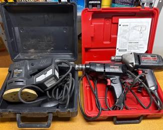 Craftsman Random Orbital Sander, Craftsman 38 Drills