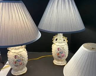 Capodimonte Style Lamps Shades
