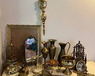 Brasstoned Metal Decor