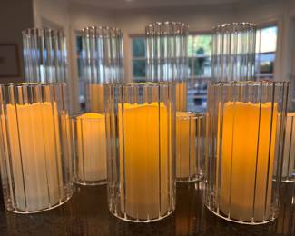 Hurricanes galore; ribbed glass and plain