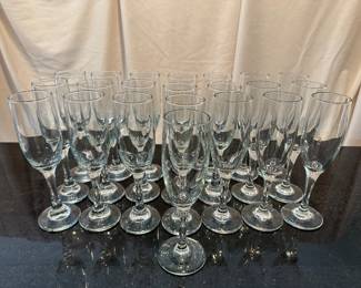 So many flutes. And coupes too.