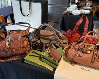 Gucci, Fendi, Chloe