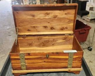 Wooden chest