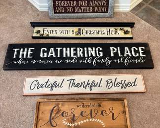 Decorative Signs
