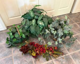 Faux Plants  Hanging Flower Decor