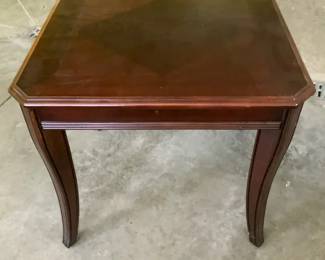 Dark Wood End Table