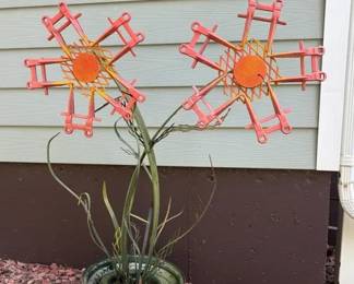 Metal Flower Art