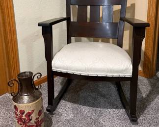 Rocking Chair  Vase