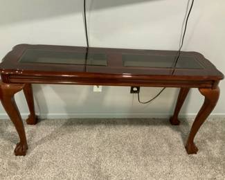Mahogany Console Table