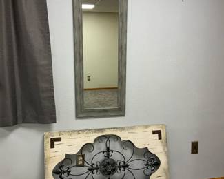 Metal Wall Art  Mirror