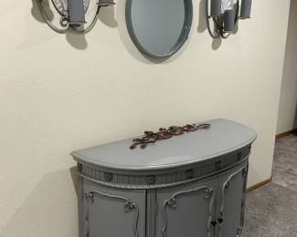 Grey Cabinet  Decor