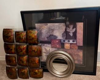 Autumn Abstract  Wall Decor