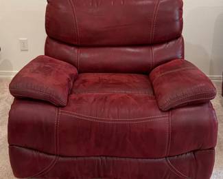 Rocking Red Sofa Chair