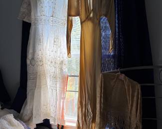 2 lovely vintage dresses 