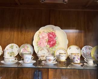 Several Cups and saucers