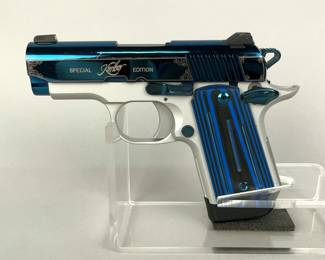 Kimber Micro 9 Sapphire 9mm Pistol SN# STB0025588, , In Soft Case
