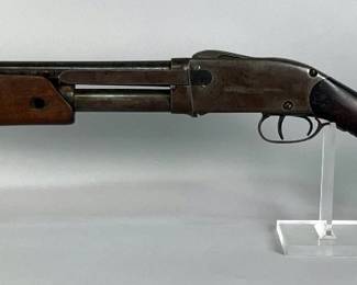 F. Bannerman Spencer Model 1890 12 ga Pump Action Shotgun SN# 9754, 19" Bbl, This is an antique firearm, FFL Background check is not required 