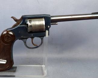 Iver Johnson Target Model 55 .22 LR 8-Shot Revolver SN# M 6234, , In Bucheimer Leather Holster