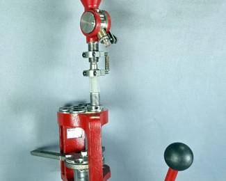 Hornady Lock-N-Load AP Press, With Automatic Primer Feed, Shell Plates, Manuals, And More