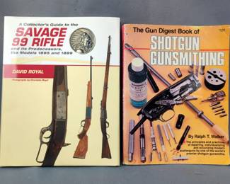 Lyman X-Block Gunsmith Bench Block, Bore Boss Bore Cleaning System, Remington All-A-Round 2.0 Cleaning System, A Collector's Guide to the Savage 99 Rifle, The Ninety-Nine: A History of the Savage Model 99 Rifle, Savage 99 Folding Pamphlet, The Gun Digest Book of Shotgun Gunsmithing, Gunsmithing: Shotguns, Disassembly/Reassembly of the Savage 99 Lever Rifle DVD, Brownells How To Build an AR-15 DVD
